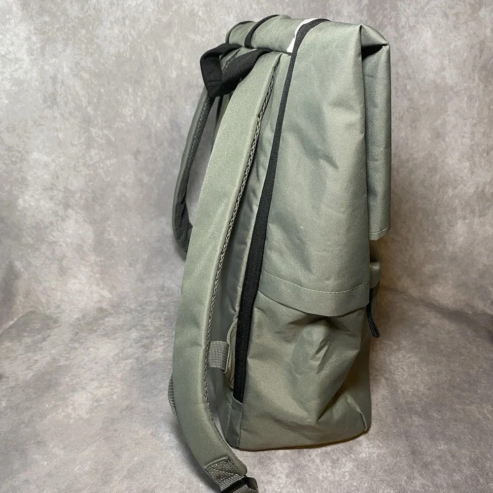 RETIRED IKEA DROMSAK Large Hiking Tote Duffle Laptop Backpack Olive Green